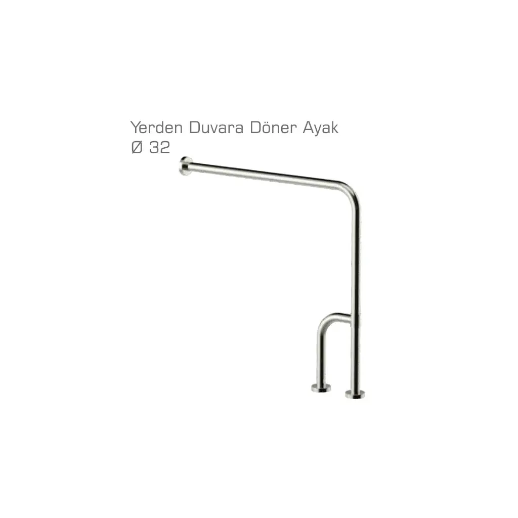 DUXXA YERDEN DUVARA DÖNER AYAKLI TUTUNMA BARI (P33007)