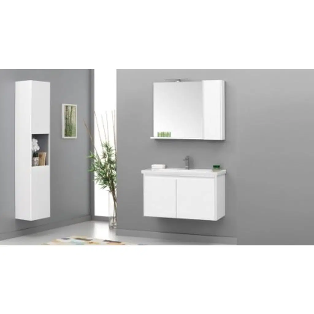 ORKA DÜDEN 80 CM BANYO DOLABI BEYAZ