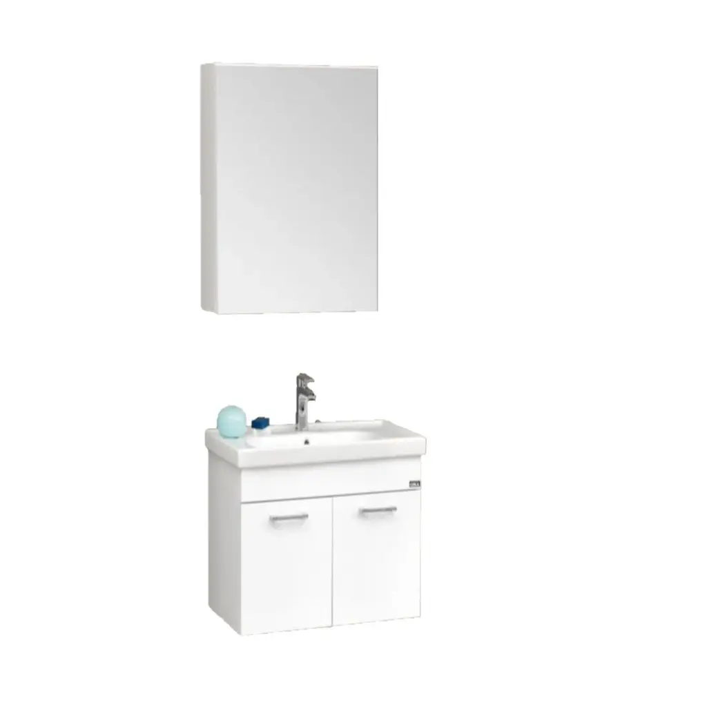 ORKA MARS 65 CM BANYO DOLABI BEYAZ