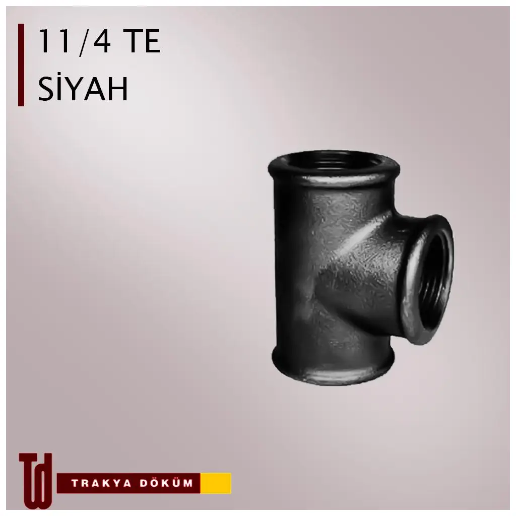 Trakya Döküm Siyah Te - 21/2